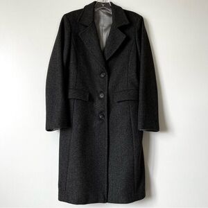∥[[ ┃┃ ]]∥

Dark Grey Wool Cashmere Coat